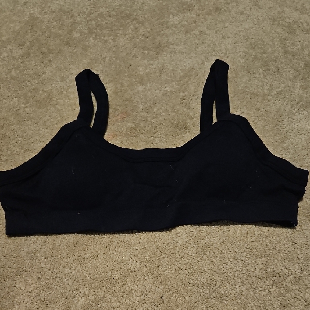 Women's Black Sports Bra